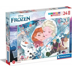 Clementoni Frozen 2 Supercolor Disney 2-24 Maxi Pieces-Jigsaw Puzzle 1200-24224 8005125242245