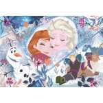 Clementoni Frozen 2 Supercolor Disney 2-24 Maxi Pieces-Jigsaw Puzzle For Kids Age 3, Multicolor, Medium 1200-24224 8005125242245