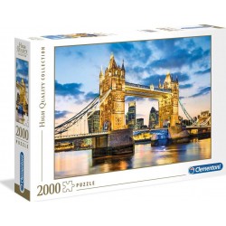 Clementoni Collection Puzzle Tower Bridge At Dusk 2000 Pieces 1220-32563 8005125325634