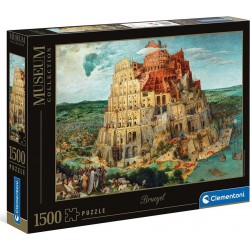 Clementoni Museum Collection Babel Tower 1500 Pieces, Made In Italy, Jigsaw Puzzle For Adults, Multicolor, Medium 1220-31691 800