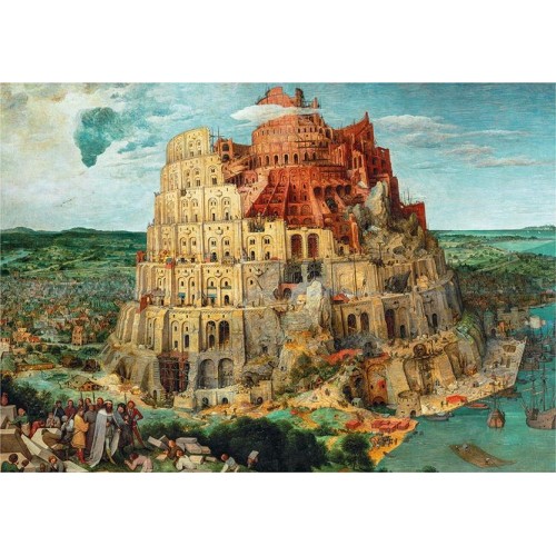 Clementoni Museum Collection Babel Tower 1500 Pieces Ο Πύργος Της Βαβέλ 1220-31691 8005125316915