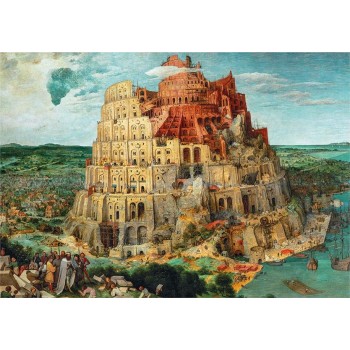 Clementoni Museum Collection Babel Tower 1500 Pieces, Made In Italy, Jigsaw Puzzle For Adults, Multicolor, Medium 1220-31691 800