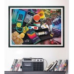 Clementoni Collection 80S Nostalgia 1000 Pieces, Made In Italy, Jigsaw Puzzle For Adults, Multicolor, Medium 1220-39649 80051253