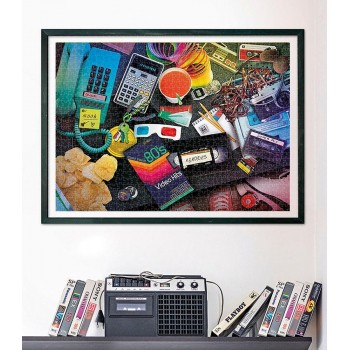 Clementoni Collection 80S Nostalgia 1000 Pieces, Made In Italy, Jigsaw Puzzle 1220-39649 8005125396498