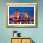 Clementoni Collection-Tower Bridge At Night-1000 Made In Italy, 1000 Pieces, Landscapes, City, London Puzzles, Adult Entertainme