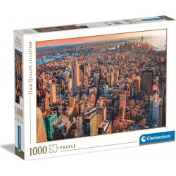 Clementoni Collection New York City 1000 Pieces, Made In Italy, Jigsaw Puzzle For Adults, Multicolor, Medium 1220-39646 80051253