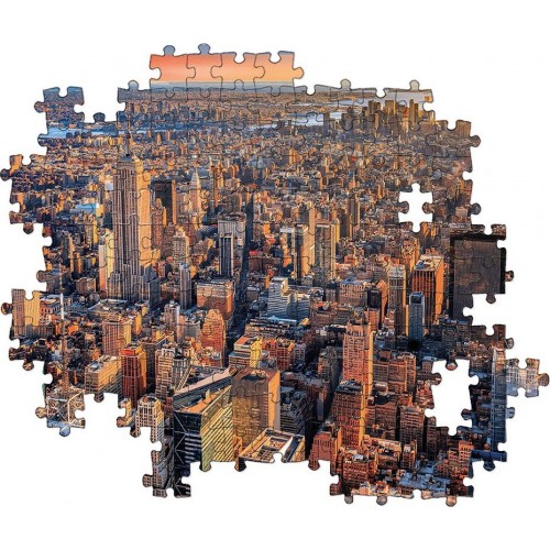 Clementoni Collection New York City 1000 Pieces, Made In Italy, Jigsaw Puzzle For Adults, Multicolor, Medium 1220-39646 80051253