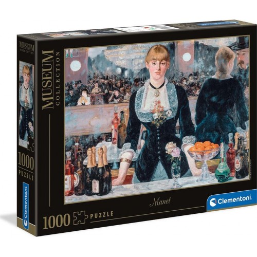 Clementoni Museum Collection Bar Folie Bergers 1000 Pieces Μπαρ Στο Φόλι Μπέρζερ 1260-39661 8005125396610