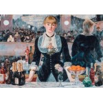 Clementoni Museum Collection Bar Folie Bergers 1000 Pieces, Made In Italy, Jigsaw Puzzle For Adults, Multicolor, Medium 1260-396