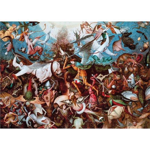 Clementoni Museum Collection Fall Of The Rebel 1000 Pieces, Made In Italy, Jigsaw Puzzle For Adults, Multicolor, Medium 1260-396