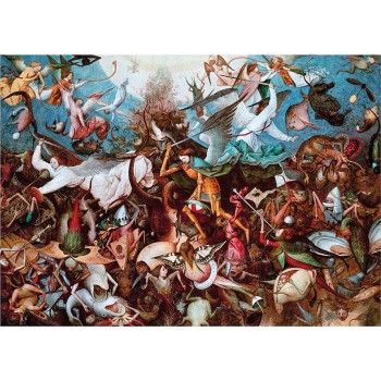 Clementoni Museum Collection Fall Of The Rebel 1000 Pieces, Made In Italy, Jigsaw Puzzle For Adults, Multicolor, Medium 1260-396