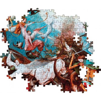 Clementoni Museum Collection Fall Of The Rebel 1000 Pieces, Made In Italy, Jigsaw Puzzle For Adults, Multicolor, Medium 1260-396