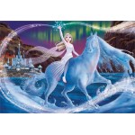 Clementoni Lights Collection-Disney Frozen 2, Glow In The Dark-104 Pieces 1210-27548 8005125275489