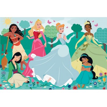 Clementoni Disney Princess Supercolor Princess-104 Maxi Pieces-Jigsaw Puzzle 1210-23767 8005125237678