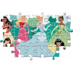 Clementoni Disney Princess Supercolor Princess-104 Maxi Pieces-Jigsaw Puzzle 1210-23767 8005125237678