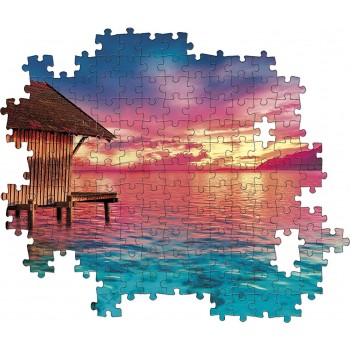Clementoni Peace Living The Present 500 Pieces, Made In Italy, Jigsaw Puzzle For Adults, Multicolor, Medium 1220-35120 800512535