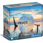 Clementoni Peaceful Wind 500 Pieces, Made In Italy, Jigsaw Puzzle For Adults, Multicolor, Medium 1220-35121 8005125351213