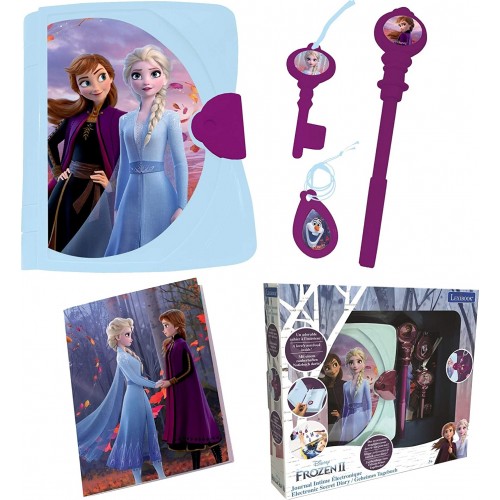 Lexibook Disney Frozen 2, Eηλεκτρονικό Μυστικό Ημερολόγιο Frozen Με Φως, Ήχο, Μαγικό Στυλό 25.SD15FZ 3380743077000