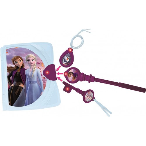 Lexibook Disney Frozen 2, Eηλεκτρονικό Μυστικό Ημερολόγιο Frozen Με Φως, Ήχο, Μαγικό Στυλό 25.SD15FZ 3380743077000