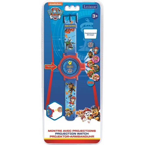 Lexibook Paw Patrol Chase Projection Watch, 20 Images Of Your Favourite Characters, Send Code Messages With The Projections 25.D