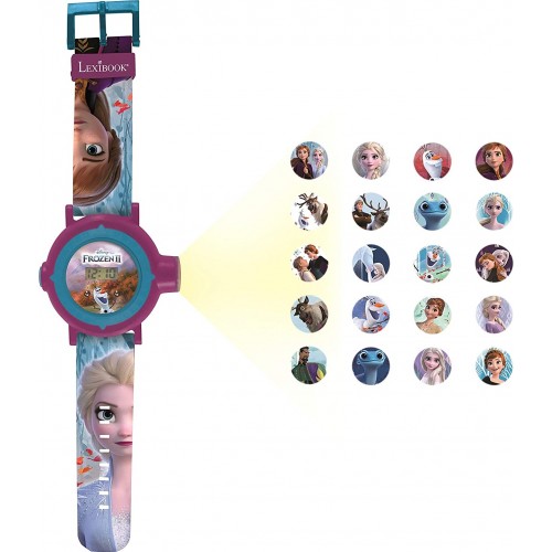Lexibook Ψηφιακό Ρολόι Ρολόι Frozen ΙΙ Προτζέκτορας Με 20 Εικόνες 25.DMW050FZ 3380743085791