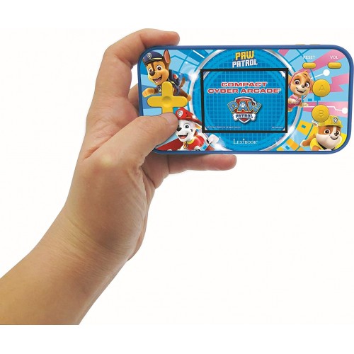 Lexibook Paw Patrol Chase Compact Cyber Arcade Portable Console, 150 Games, Lcd, Battery Operated, Red/Blue 25.JL2367PA 33807430
