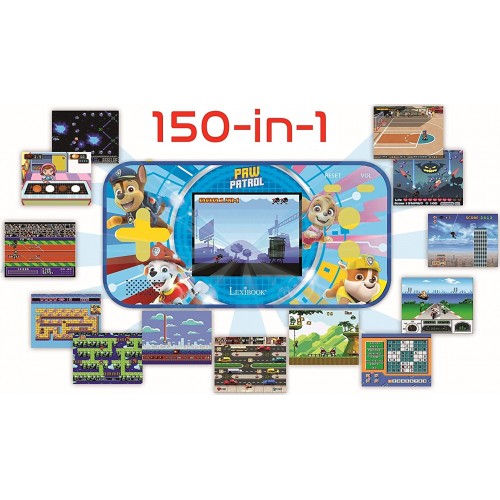 Lexibook Paw Patrol Chase Compact Cyber Arcade Ηλεκτρονική Φορητή Κονσόλα, 150 Παιχνίδια 25.JL2367PA 3380743085111