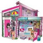 Lisciani Barbie Dream House Holiday Malibu Ονειρεμένη Βίλα Διακοπών με Κούκλα 76932 8008324076932
