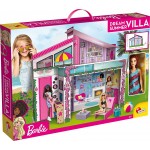 Lisciani Barbie Dream House Holiday Malibu Ονειρεμένη Βίλα Διακοπών με Κούκλα 76932 8008324076932