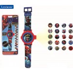 Lexibook Spider-Man Ρυθμιζόμενο Ψηφιακό Ρολόι Χειρός Προβολέας 20 Εικόνες Του Spider-Man 25.DMW050SP 3380743085807