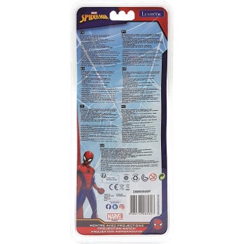 Lexibook Adjustable Projection Watch Digital Screen – 20 Images Of Spider-Man And His Friends 25.DMW050SP 3380743085807