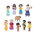 JAKKS PACIFIC Φιγούρες 7cm σετ 10 τεμ. Encanto Disney Ultimate Madrigal Family 21937 192995219373