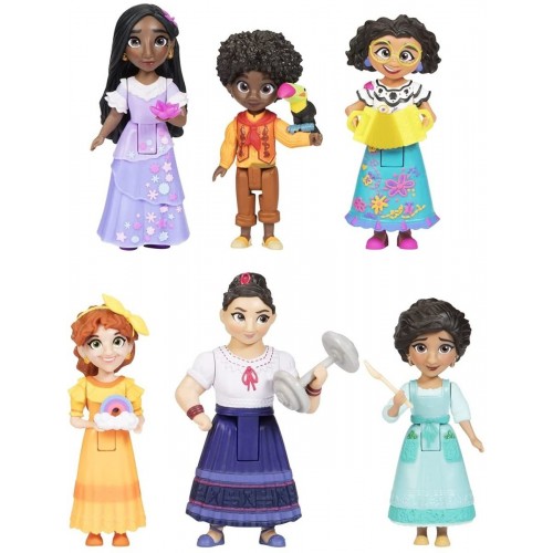 JAKKS PACIFIC Φιγούρες 7cm σετ 6 τεμ. Encanto 220714 192995220713