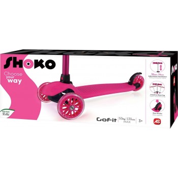 As company Shoko Kids Scooter Go Fit With 3 Wheels Pink Color For Ages 3+ 5004-50515 5203068505158
