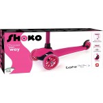 As company Shoko Παιδικό Πατίνι Go Fit Με 3 Ρόδες Σε Ροζ Χρώμα Για 3+ Χρονών 5004-50515 5203068505158