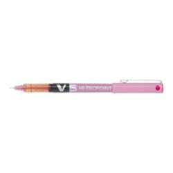 PILOT Στυλό Υγρής Μελάνης V5 0.5 Ροζ BX-V5P 4902505085895