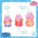 TOMY Toomies Bath Toy Βρεφικό Παιχνίδι Οικογένεια Peppa Pig Squirters Toomies - Mammy Pig 1000-73105 5011666731585