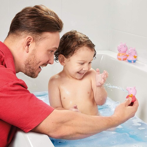 TOMY Toomies Bath Toy Mammy Pig 1000-73105 5011666731585