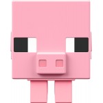 Mattel Minecraft - MOB Head Mini Figures Pig Μινι Φιγουρες HDV64 / HDV77 194735032600