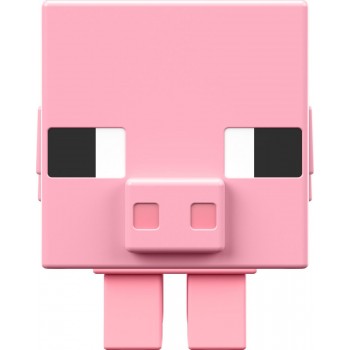 Mattel Minecraft - MOB Head Mini Figures Pig Μινι Φιγουρες HDV64 / HDV77 194735032600
