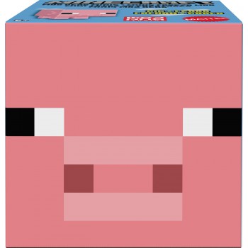 Mattel Minecraft - MOB Head Mini Figures Pig Μινι Φιγουρες HDV64 / HDV77 194735032600