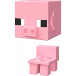 Mattel Minecraft - MOB Head Mini Figures Pig Μινι Φιγουρες HDV64 / HDV77 194735032600