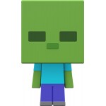 Mattel Minecraft - Mob Head Μινι Φιγουρες Zombie HDV64 / HDV78 194735032501