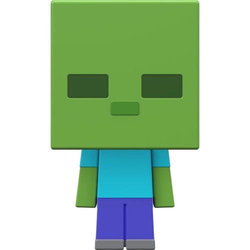 Mattel Minecraft - Mob Head Μινι Φιγουρες Zombie HDV64 / HDV78 194735032501