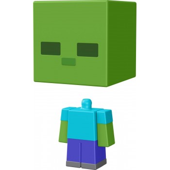 Mattel Minecraft - MOB Head Mini Figures Zombie HDV64 / HDV78 194735032501
