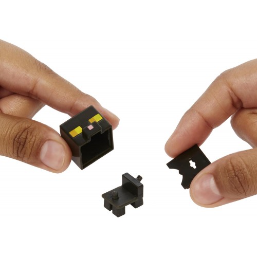 Mattel Minecraft - Mob Head Μινι Φιγουρες Cat HDV64 / HDV80 194735032648