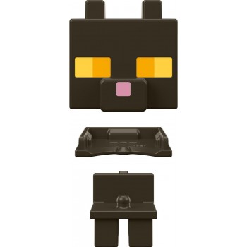 Mattel Minecraft - MOB Head Mini Figures Cat HDV64 / HDV80 194735032648