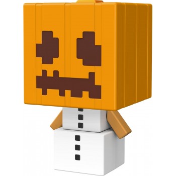 Mattel Minecraft - MOB Head Mini Figures  Snow Golem HDV64 / HDV81 194735032549