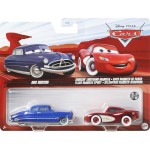 Mattel Cars Cars - SET OF 2 Doc Hudson & Cruisin Lightning Mcqueen DXV99 / HFB81 194735036677