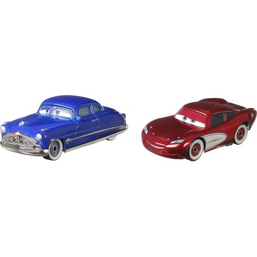 Mattel Cars Αυτοκινητακια - Σετ Των 2 Doc Hudson & Cruisin Lightning Mcqueen DXV99 / HFB81 194735036677